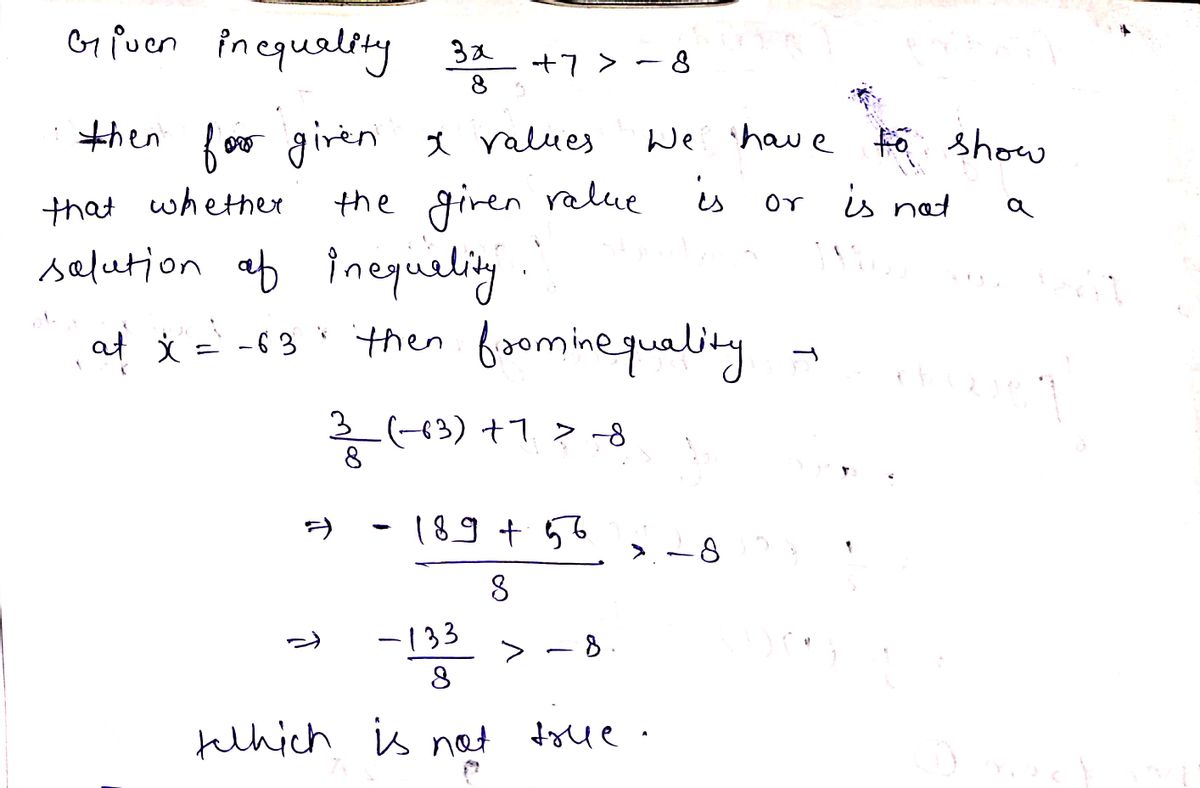 Algebra homework question answer, step 1, image 1